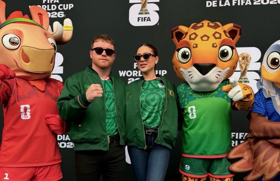 Canelo Álvarez y Fernanda Gómez