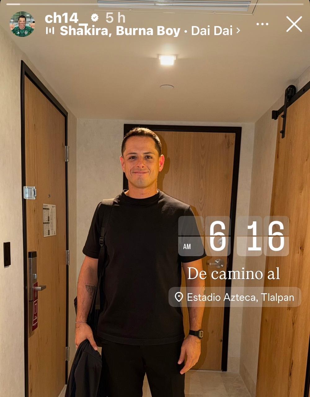 Aunque esta vez no fue convocado para jugar con la selección mexicana, el futbolista estuvo presente en la inauguración del evento. Por medio de redes sociales compartió contenido donde se le vio conviviendo con la gente.
