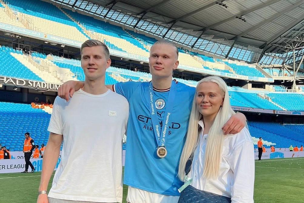 Uno de sus videos más comentados fue el que publicó celebrando una victoria de Noruega junto a su familia.