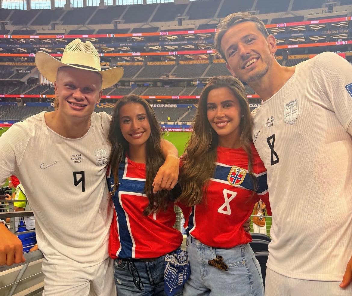 Isabel Haugseng Johansen nació en Noruega y creció en Bryne, la misma ciudad donde Erling Haaland dio sus primeros pasos en el fútbol.
