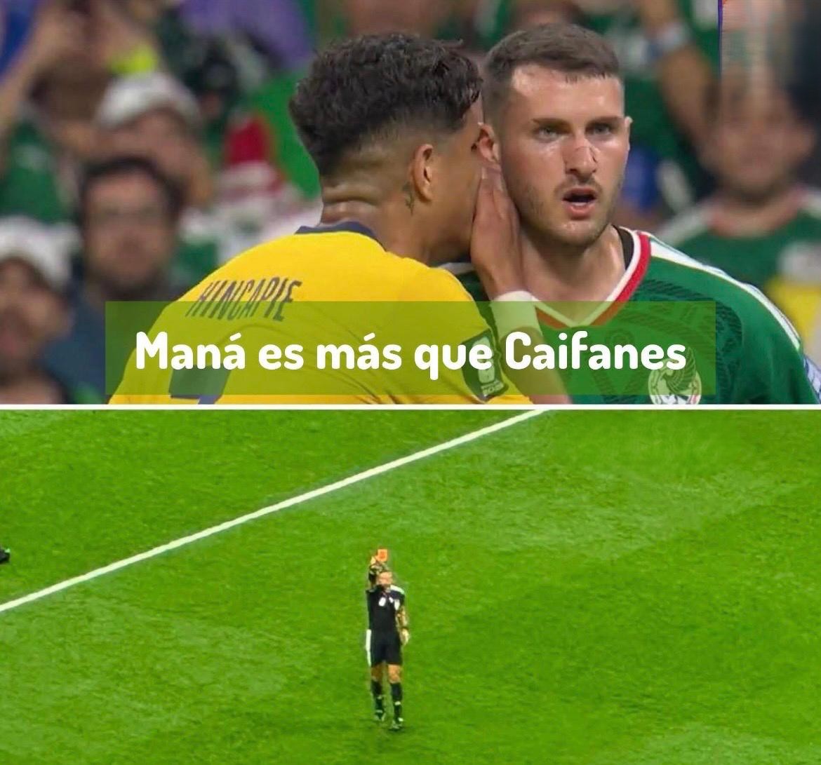 La eliminación de Ecuador fue motivo de burlas en redes sociales, especialmente por las diferencias recientes entre ambas aficiones.