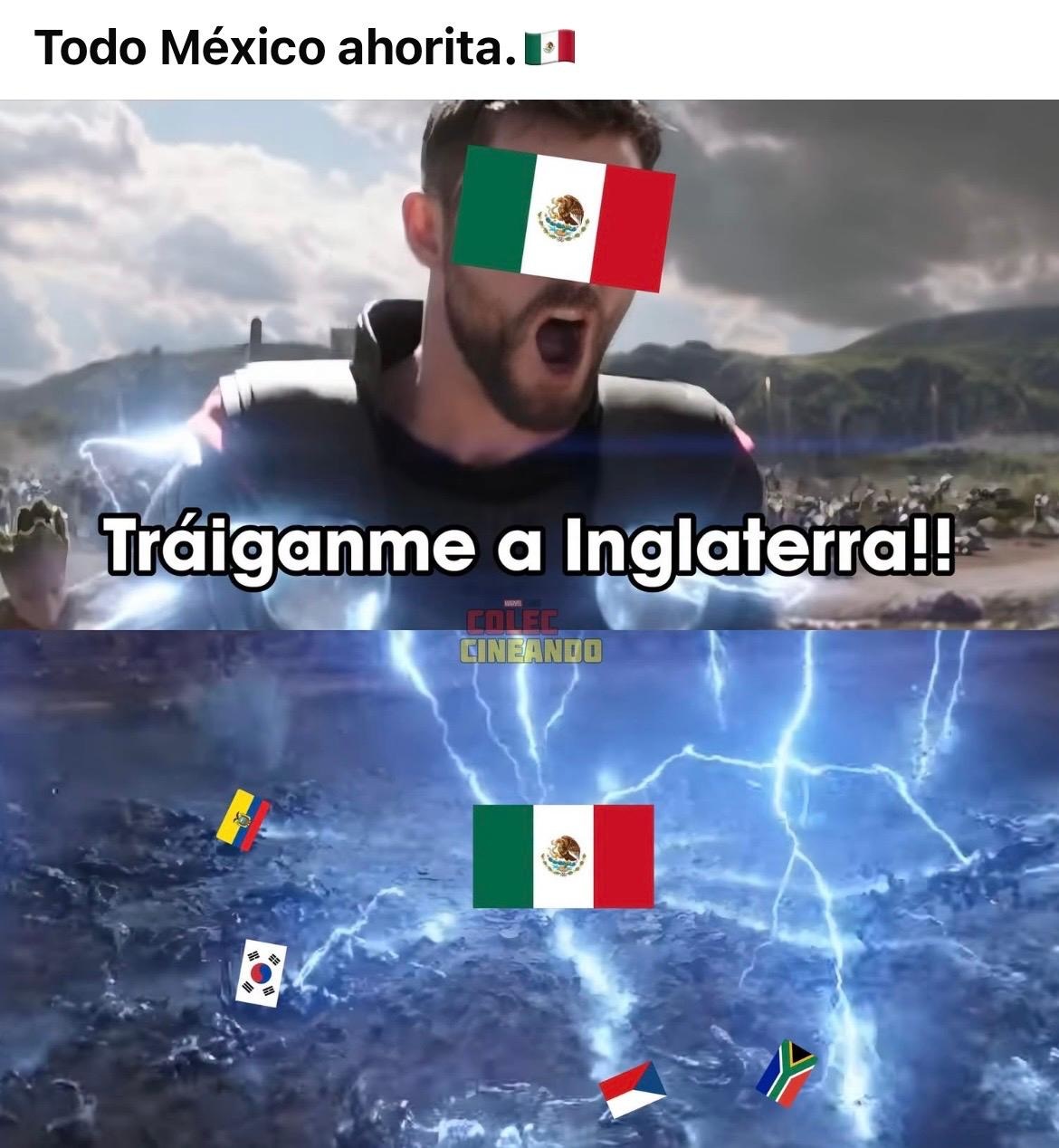 Algunos memes compararon el pesimismo previo al torneo con el entusiasmo que ahora domina entre los aficionados.