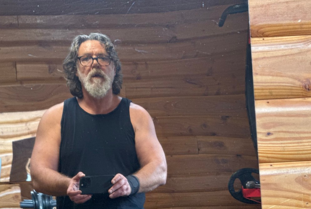 Este es el antes y después de Russell Crowe
