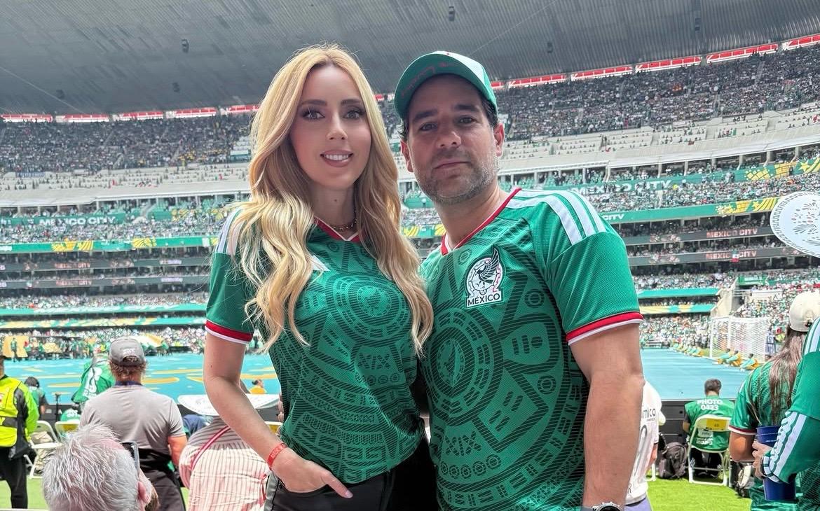 Shanik Aspe y su esposo Mauricio Odiardi